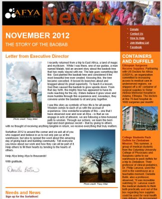 AFYA Newsletter