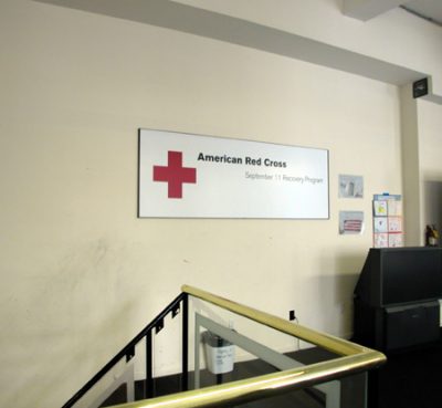 Disaster Recovery Center signage