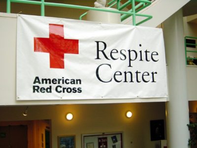 Respite Center Signage