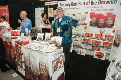 Brownie Crunch Trade Show Booth