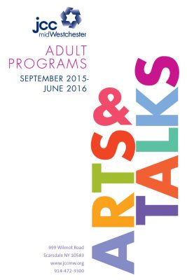JCC Mid-Westchester Arts & Talks Program