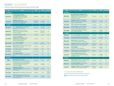 JCC Mid-Westchester Arts & Talks Program