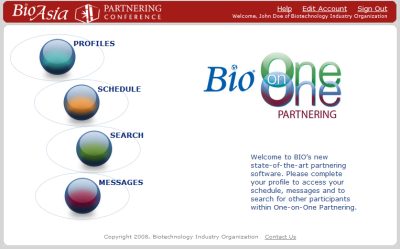Bio One on One Partnering Website