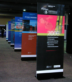 Bio Partnering Conference Signage