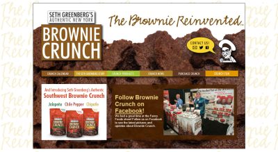 Brownie Crunch Website
