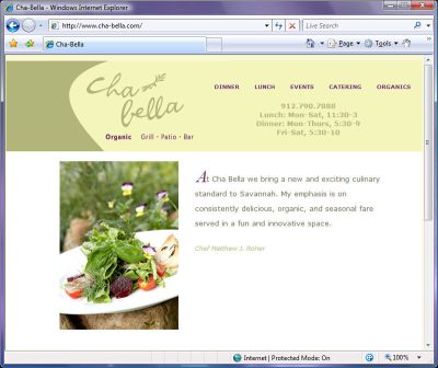 Cha-Bella Website