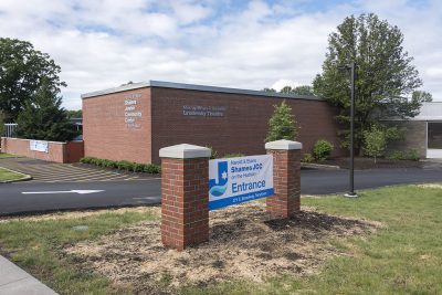 Shames JCC Building signs