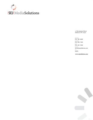 SEJ Media Solutions Stationery Materials