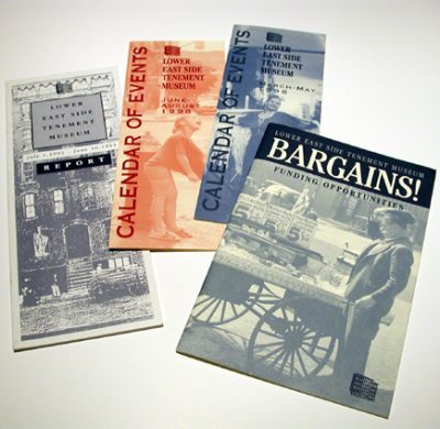 Tenement Museum Print Materials