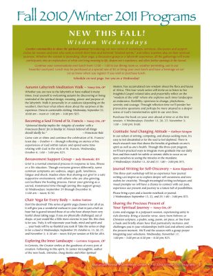 Mariandale Newsletter