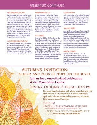 Mariandale Fall-Winter Programs