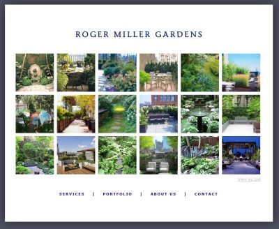 Roger Miller Gardens Website