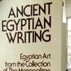 Ancient Egyptian Writing