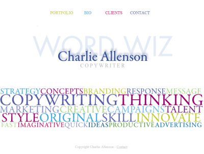 Charlie Allenson Website